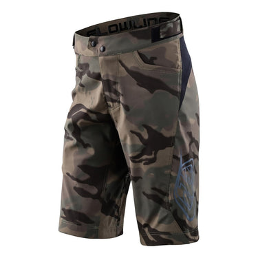 TLD 24.1 Flowline Youth Short Shell Spray Camo Army